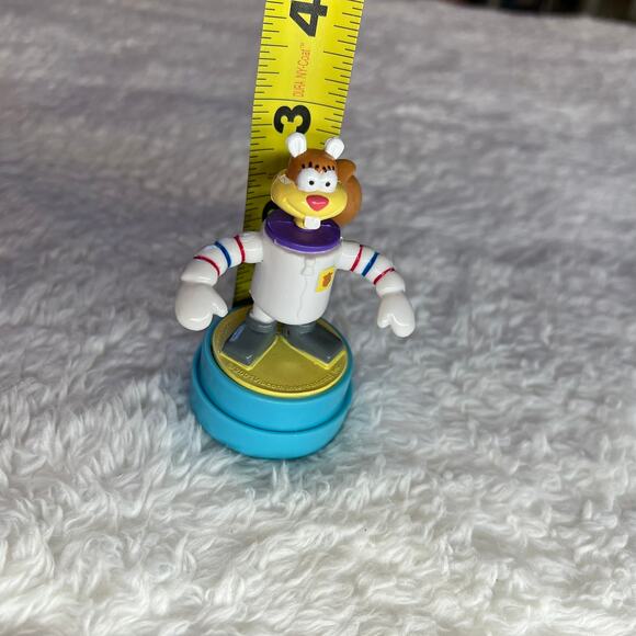 Vintage SpongeBob SquarePants Stamper Sandy Cheeks Figure 2001 Nickelodeon - Picture 5 of 6